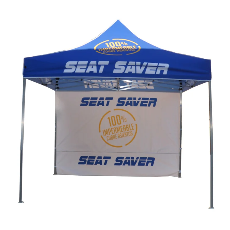 10X10FT Advertising Tents With Logo Folding Tent 3x3 Aluminum Gazebo Canopy Tent Custom Logo For Outdoor Advertising Hot Sell