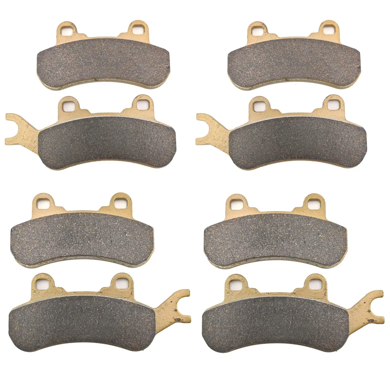 

Передние и задние тормозные колодки для UTV CAN Am Can-am BRP Maverick X3 Turbo 2017 2018 Turbo R и RR Traxter HD5 HD8 HD10 T 2018-2021