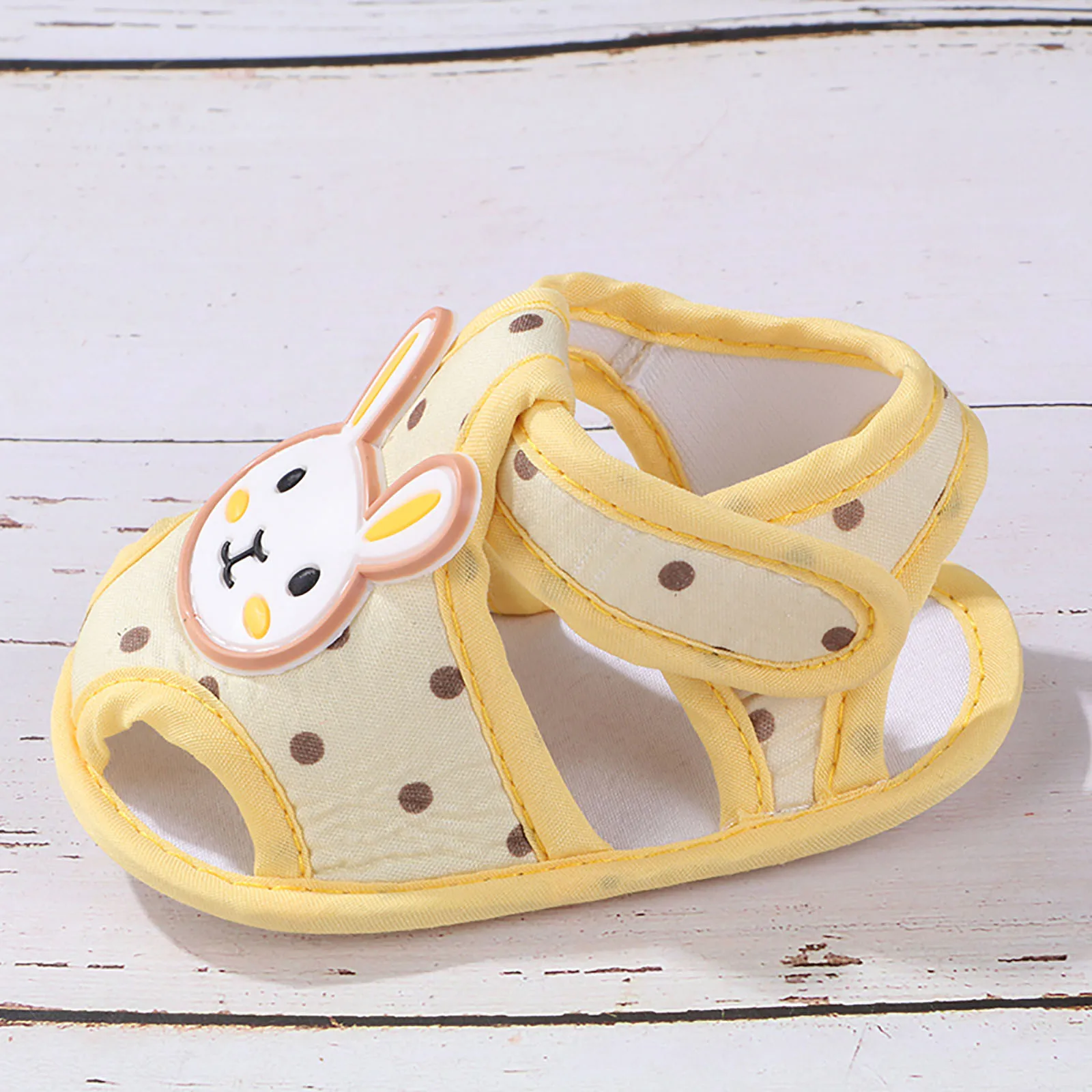 Cartone animato morbido sandalo cotone neonate scarpe neonato primi camminatori bambino ragazze bambino Bowknot morbido antiscivolo presepe scarpe 0-18 mesi