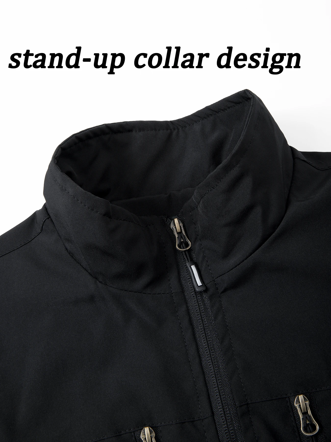 Men's Unique Icon Print Stand - Outdoor Adventure Vest ulasan dan harga