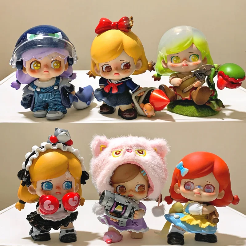 

Original Jotoys Kokosa K.O.Girls Series Blind Box Cute Sister Cartoon Decor Collectible Toys Mystery Box Topdesk Birthday Gift