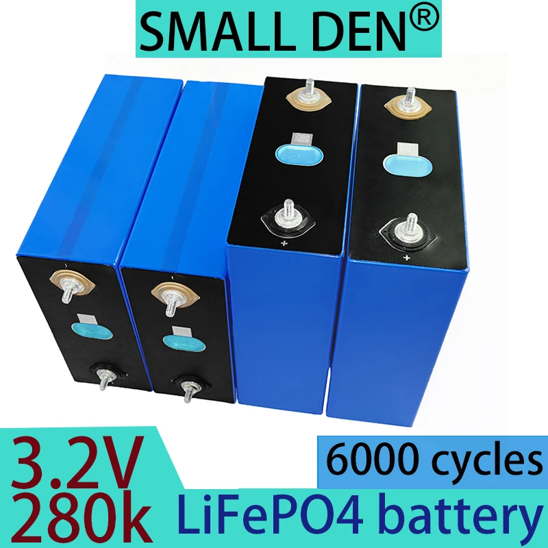 A-level 3.2V 280K LiFePo4 EU lithium battery prismatic lithium-ion rechargeable battery 3V battery large capacity and high power