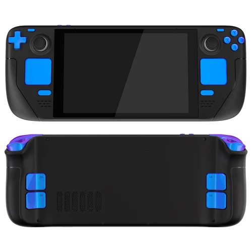 Imagen 2 del producto eXtremeRate Juego completo de botones de repuesto para Steam Deck LCD (controlador NO incluido) - Serie brillante y única