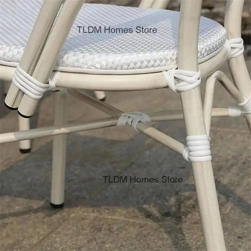 طاولات الطعام والأثاث في الهواء الطلق والكراسي مجموعة الكراسي كرسي الروطان في الهواء الطلق خارج الطاولة مجموعة القهوة كرسي الشاطئ كرسي بذراعين