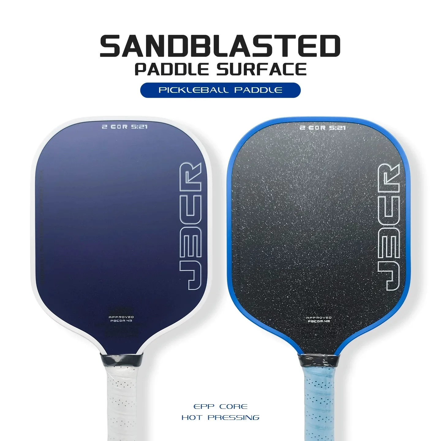 honolulu-j3cr-pickleball-paddle-carbon-fiber-5th-gen-foam-core-hot-press-power-coarse-matte-surface