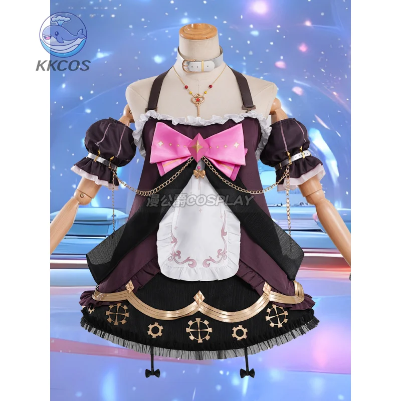 VTuber Ace Taffy تأثيري حلي زي مدرسي هالوين الدعاوى أنيمي ملابس ملابس للحفلات كوس الملابس دور اللعب KKCos