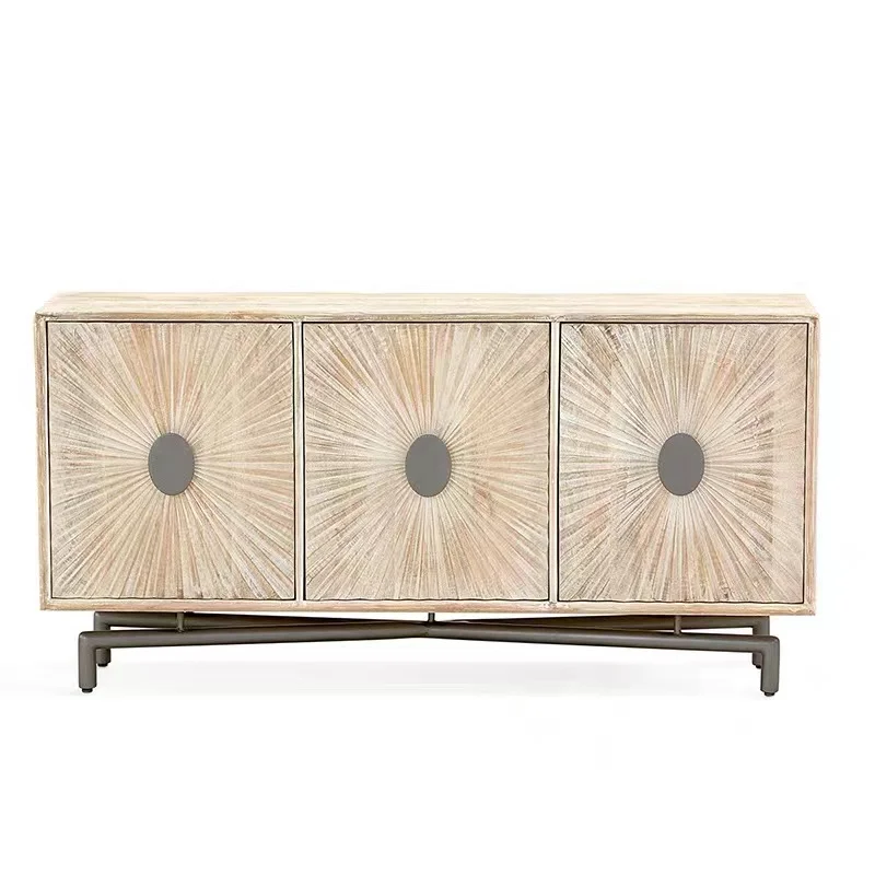 

Modern creative light luxury design bright TV cabinet decorative dining cabinet