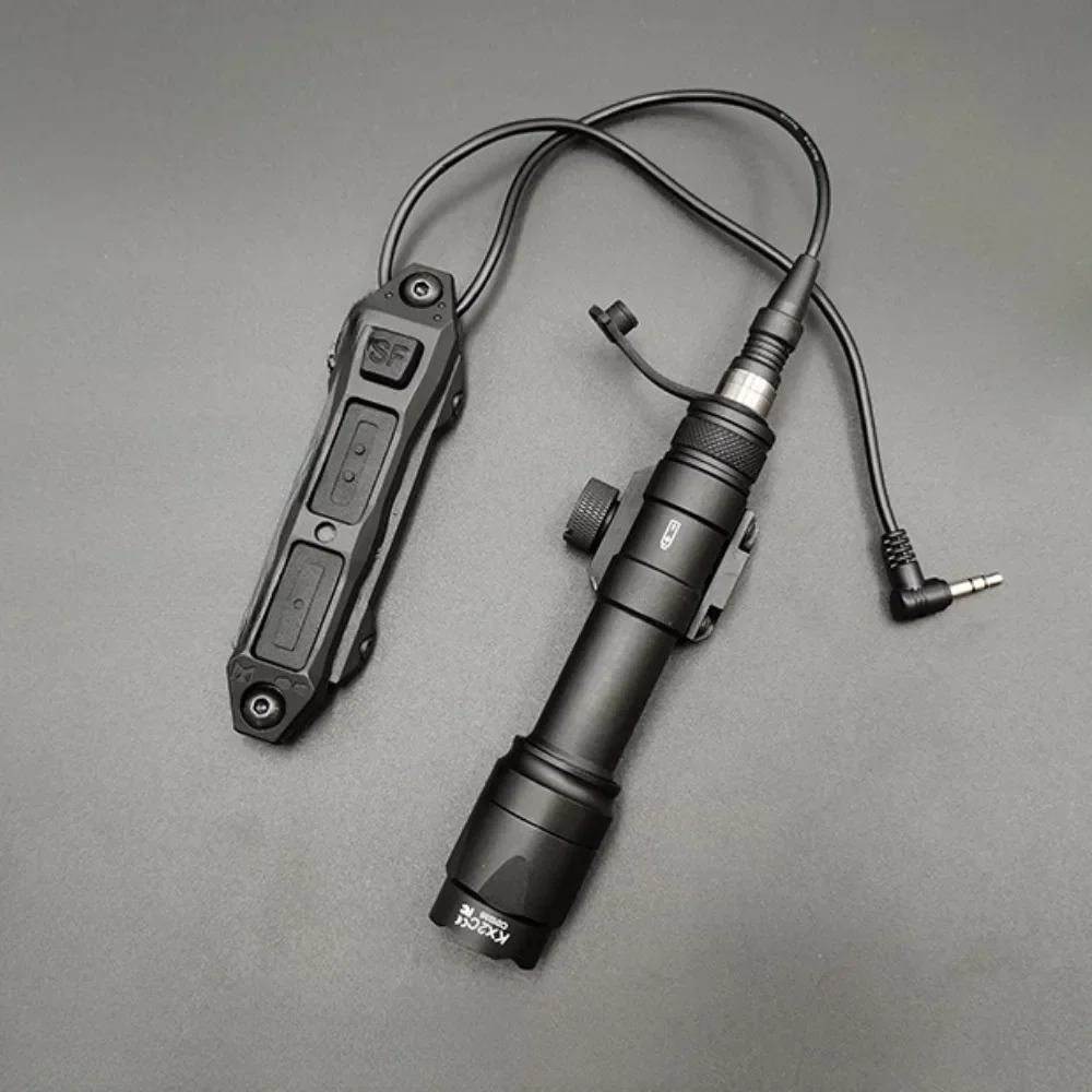 M300A M600C 전술 LED 손전등 사냥용 스카우트 라이트 AR15 HK416 야외 사냥용 20MM 레일 장착 가능