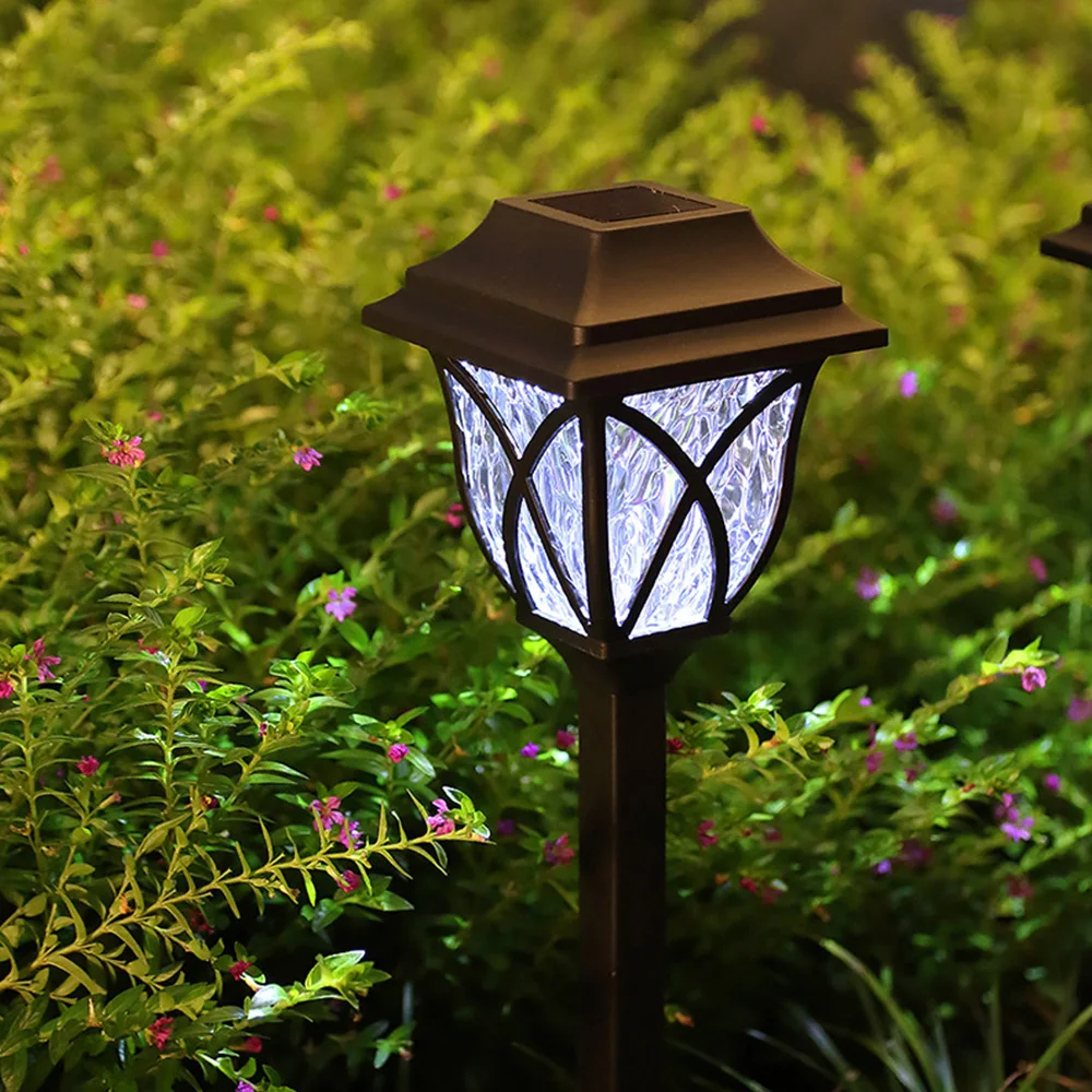 

Solar Street Light Outdoor Led Landscape Light Waterproof Lawn Light Garden Light Garden Walkway White Light Warm Light