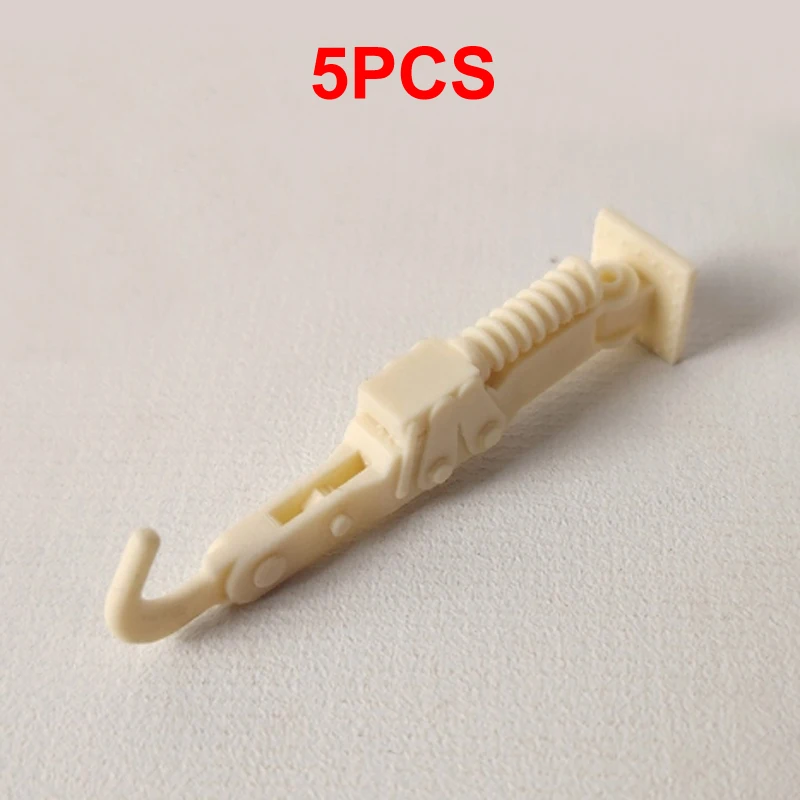 5PCS Resin Tow Hook Miniature Towing Bitt Kit Deck Fitting Model Boat/Tugboat Accessories for Diorama Nautical Display Decor