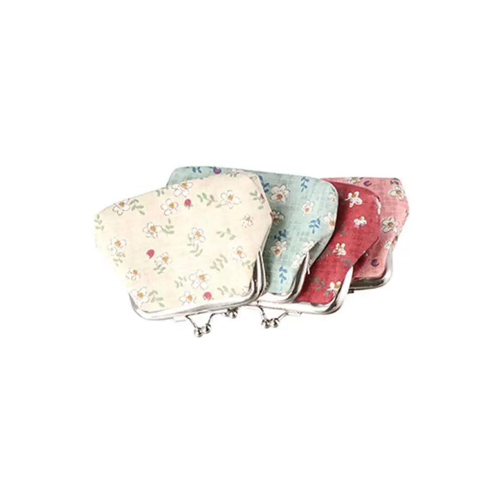 Cute Vintage Women Hasp Purse Retro Money Clip Clutch Bag Small Wallet Coin Purse