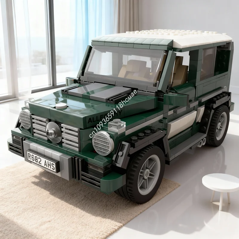 

831pcs MOC Mercedesesed G Wagon Alternate Build Creator Expert Model Building Blocks Architecture Toy Festival Gift Brick