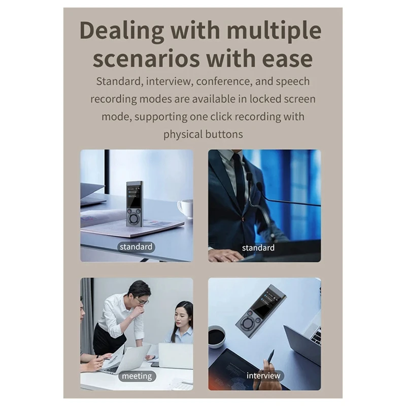 A99E-AI Translator Recording Translation Transcription Pen Precise Offline Translation Simultaneous Interpretation C3 Record