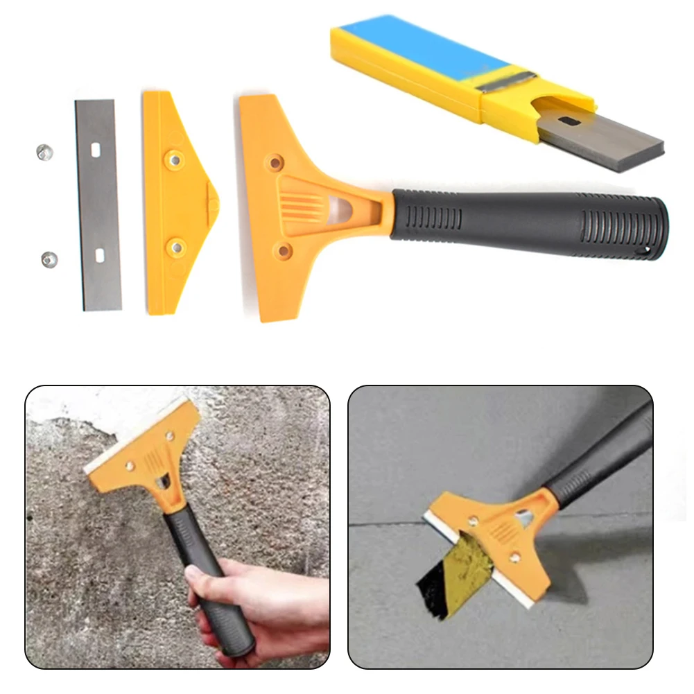 1 Set Portable Cleaning Shovel Cutter For Glass Floor Tiles Scraper Glass Ceramic Hob Remover 7.87x4.13inch