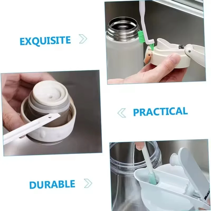 9 Pcs Small Cleaning Brushes Household Cleaning,Crevice Cleaning Tool Set for Window Tracks Groove Humidifier Car Bottle Toilet image 2