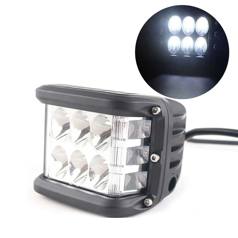 45W LED Work Light Bar Square Spot Beam Off road Car Truck LED Light Cube  IP67 LED Search Light