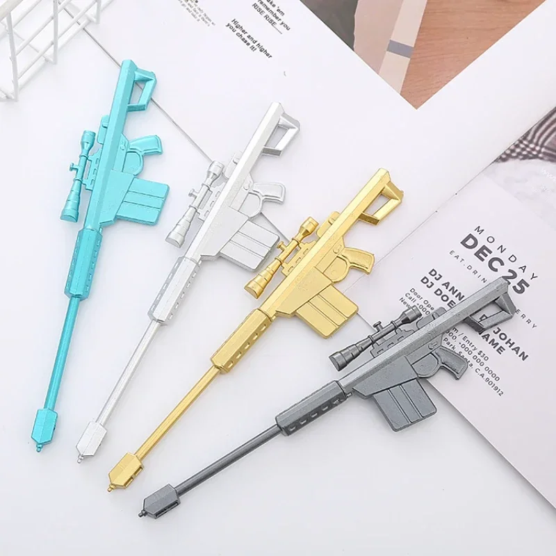 

50PCS Sniper Gun Rollerball Student Stationery Fountain Funny Personality Signature Student Prize Gift Pen pen