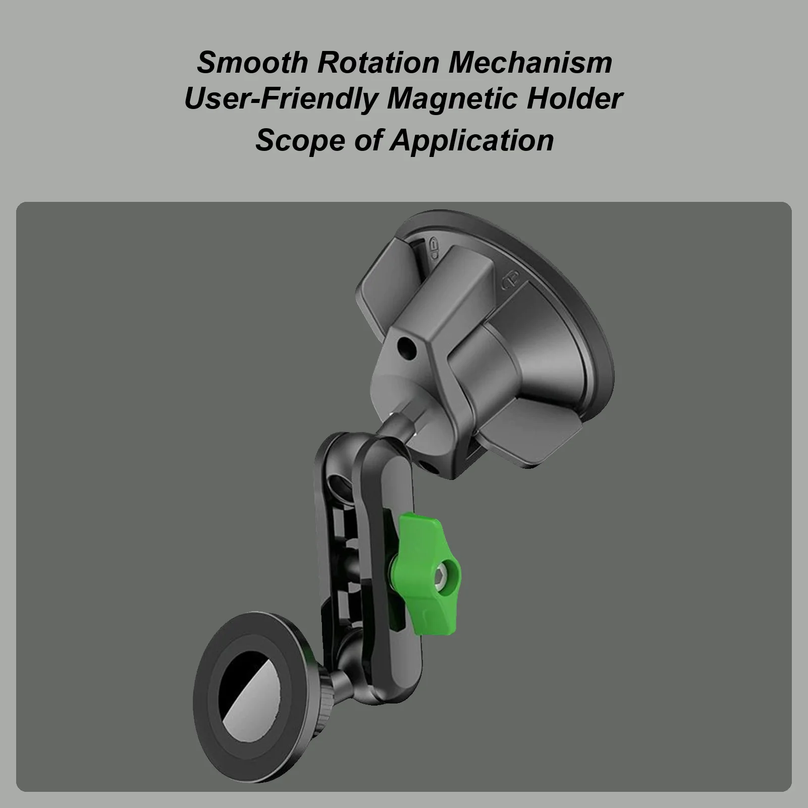 

Car Phone Holder Adjustable Car Phone Holder Magnetic Suction Cup Mount Windshield Vent Travel Auto Desk Gym Supplies
