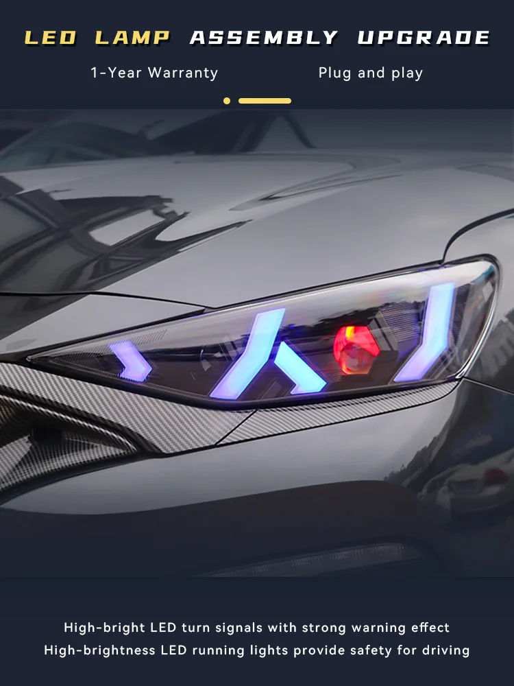 

Автомобильные фары для Hyundai Lafesta 2019-2021 Devil Eyes