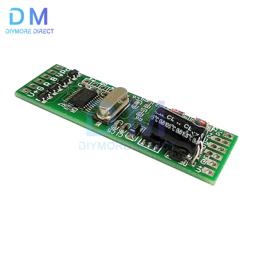 DMX512 DM-113 DC12-24V 2A 192W Constant Current Module Decoder Board 4-Channel Constant Voltage Decoder Board