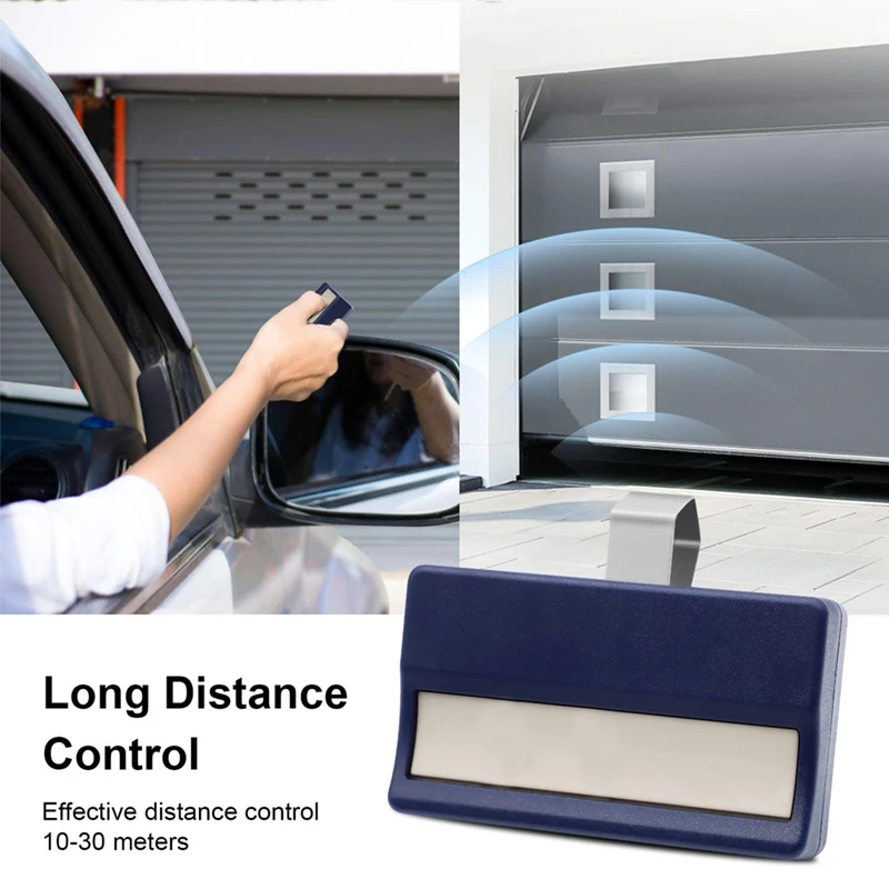 Control remoto por Radio para abridor de puerta de garaje, Compatible con Chamberlain Liftmaster 4335E, 433,92 Mhz,Telecommand Handheld