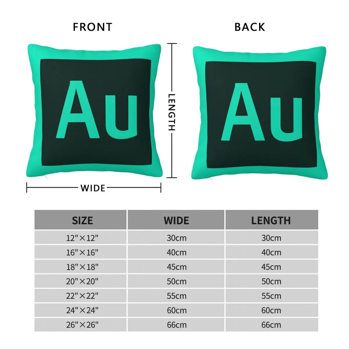 Audition Cool Edit Pro Square Pillowcase Polyester Linen Velvet Creative Zip Decorative Pillow Case Home Cushion Cover 45x45