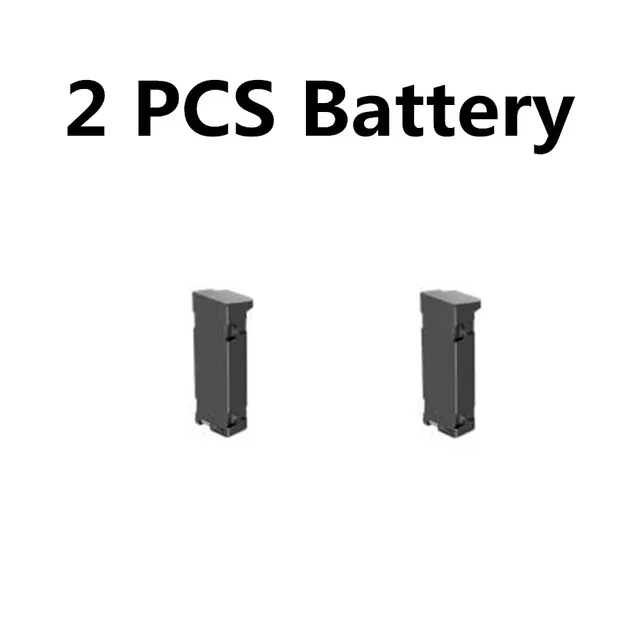 H66 Mini Drone Battery Acessórios, 3.7V 1800mAh, Lâmina de hélice, Peças sobressalentes originais