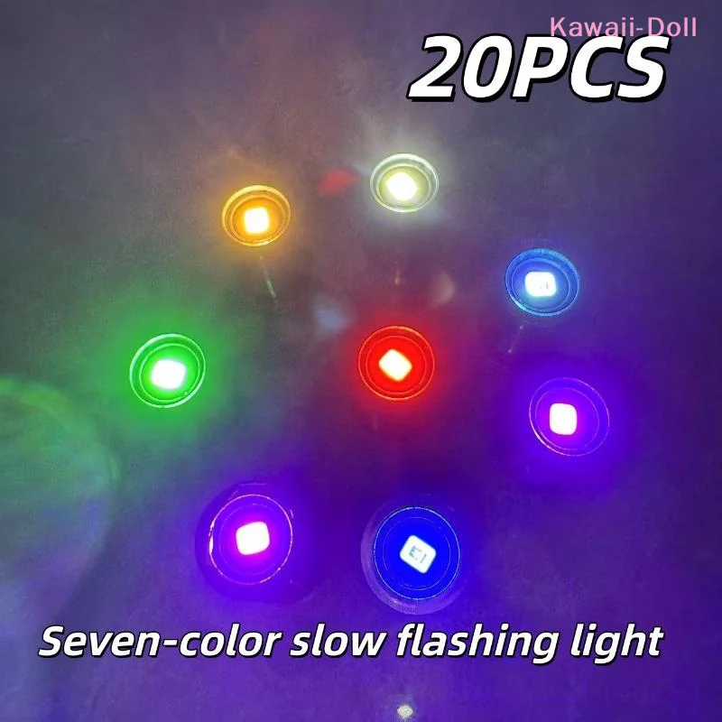 [DO] 10/20 Stück Mini-LED-Lampenmodell, winzige Lichtspielzeuge für DIY-Modellbau, Puppenhaus, Luftballons, Party-Dekoration, Handarbeit, Sandtisch-Layout – Detail 28