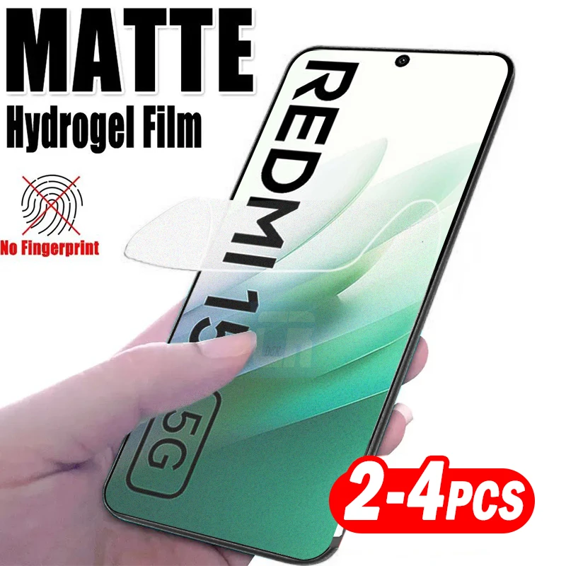 2-4Pcs Matte Hydrog… - image