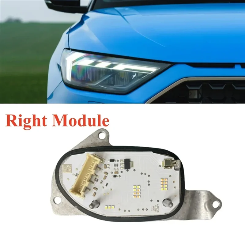

Hot Selling-Car Headlight LED Module With Heat Sink For A1 S1 2019-2025 DRL Daytime Running Light Source Module,Car Headlig