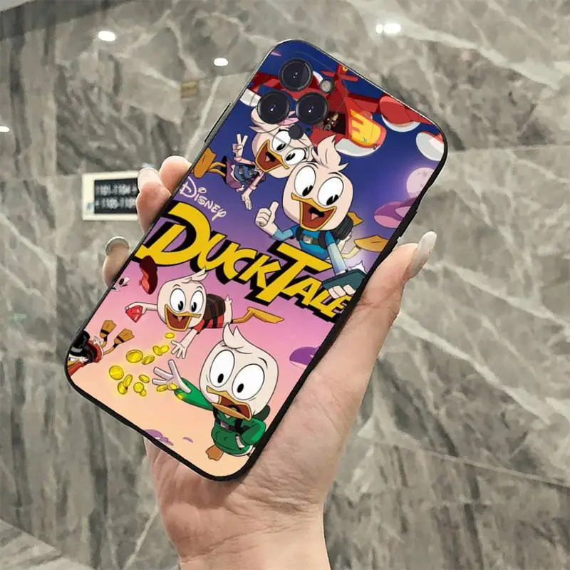 Disney DuckTales Phone Case For iPhone 14 11 12 13 Mini Pro XS Max Cover 6 7 8 Plus X XR SE 2020 Funda Shell