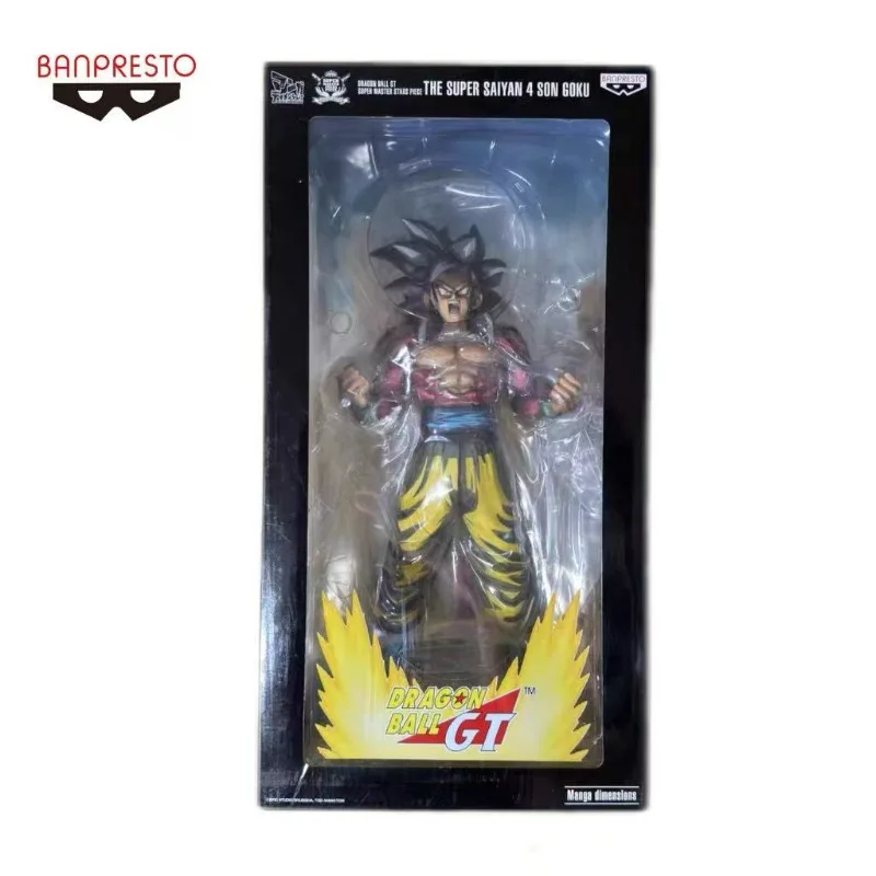 Figura de Acción de Anime en Color 2D de Goku Super Saiyan 4 de Dragon Ball GT SMSP de Banpresto