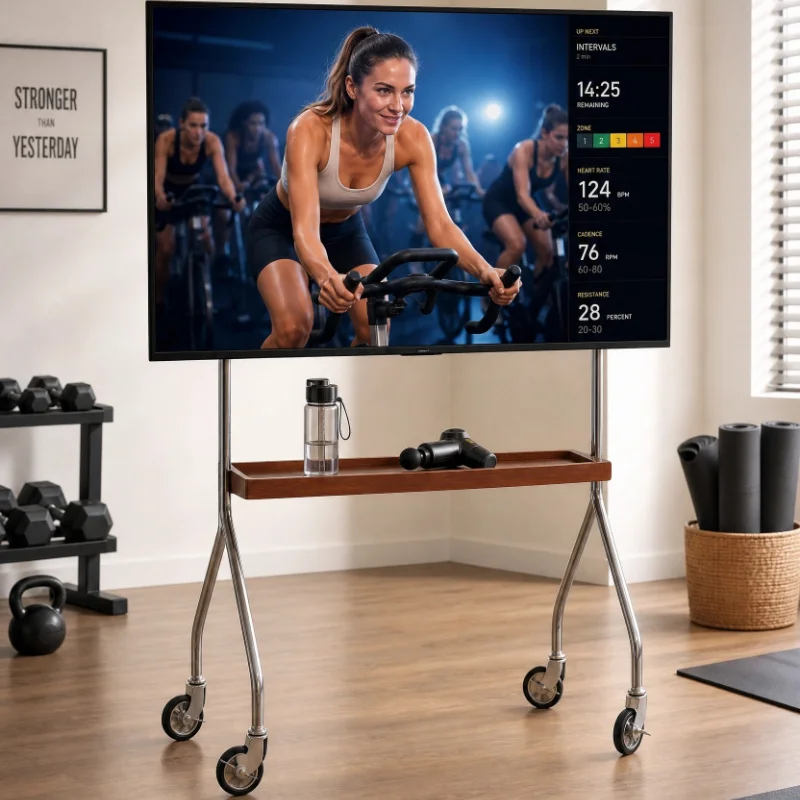 Chariot TV fonctionnel 32-75 p - Home Cinema Experience avis et prix