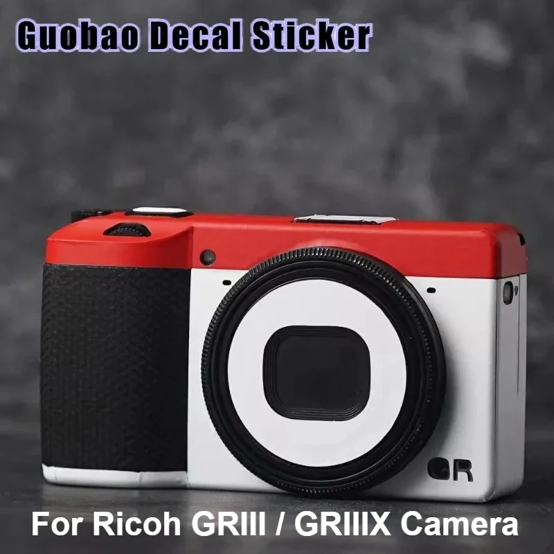 

Защитная виниловая пленка-наклейка для камеры Ricoh GRIII GRIIIX, защитное покрытие для корпуса камеры GR3 GR3X