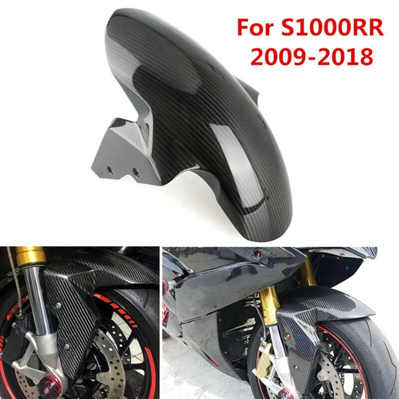 

Переднее брызговик для BMW S1000RR 2009-16 17 2018 из углеродного волокна, брызговик от грязи и пыли, брызговик для мотоцикла