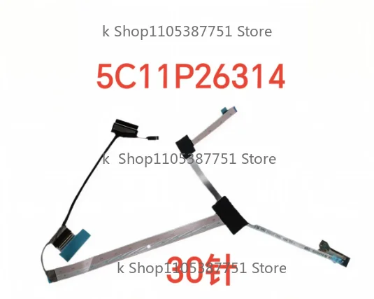 

new for ThinkPad E16 Gen 3 IR touch led lcd lvds cable 5C11P26314 ME630 DC02C01B000