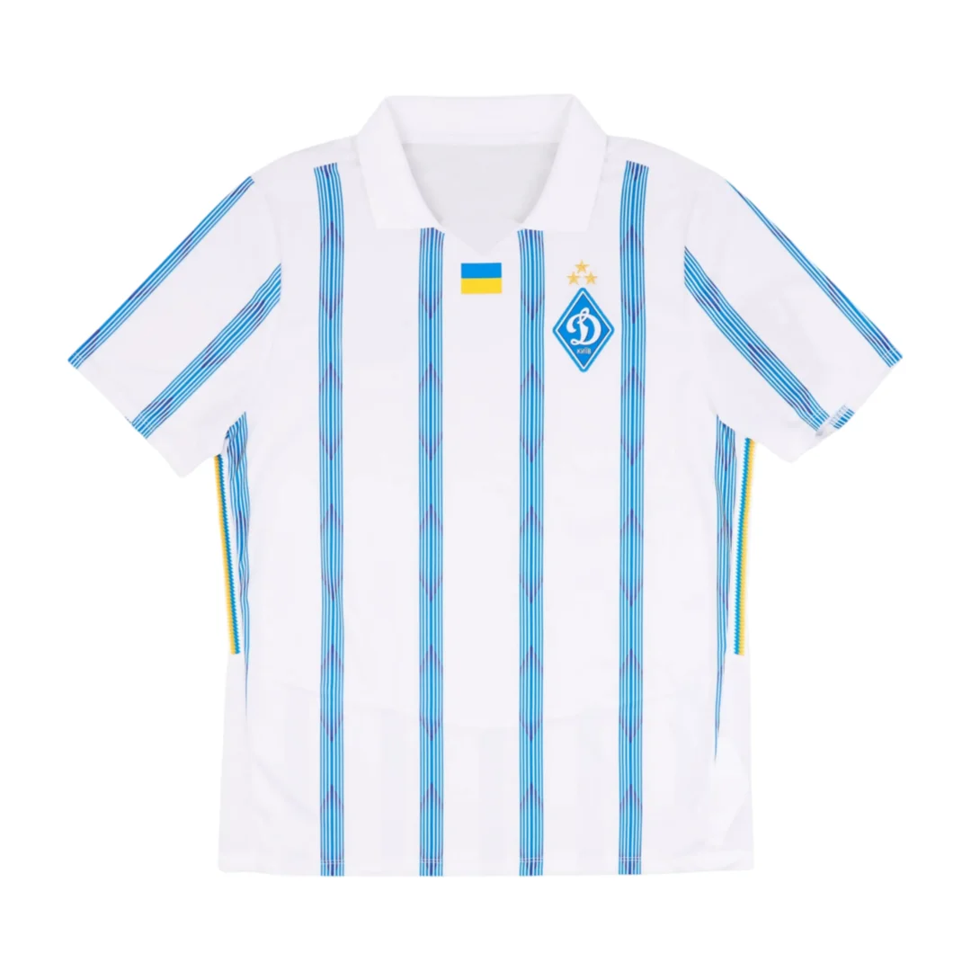 Dynamo Kyiv 2026 First Football Jersey 3D Print Men Women Turn-down Collar Polo Shirt Breathable Sports Training Family Matching