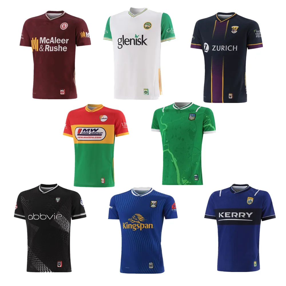 All teams GAA 2025 jersey WEXFORD TIPPERARY TYRONE LIMERICK MAYO GALWAY DERRY KERRY MONAGHAN shirt gaa jerseys t-shrt s-3xl