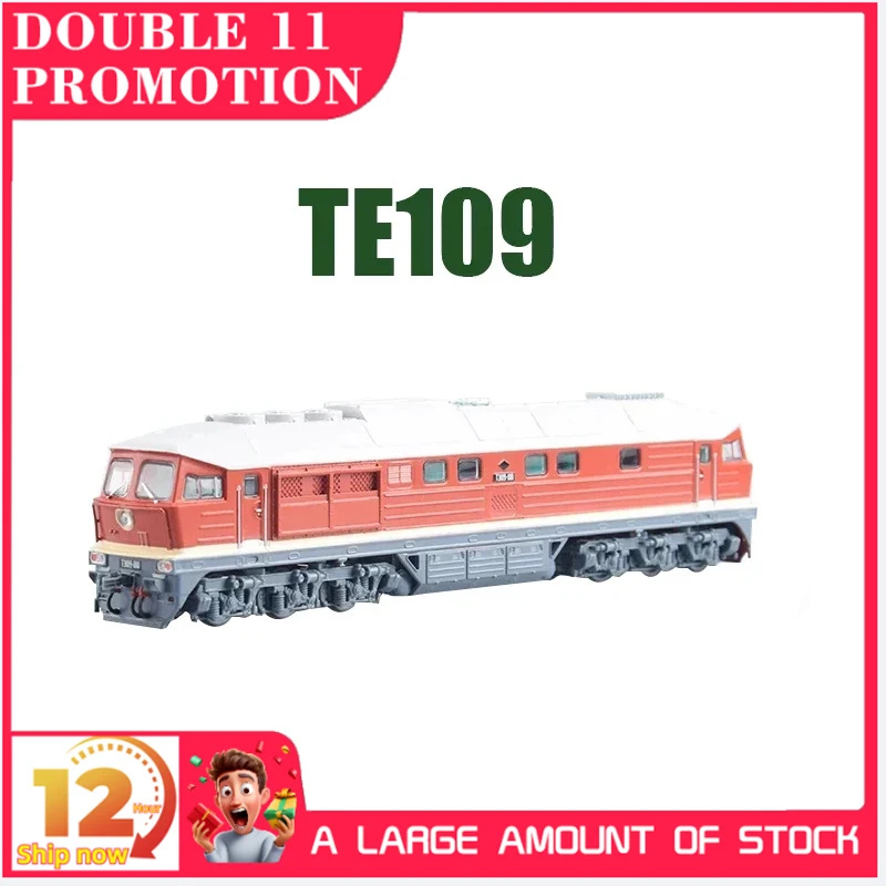 

East Germany Mainline Freight and Passenger Single-section Diesel Locomotive TE109 1:87 Plastic Locomotive Model JLKN019