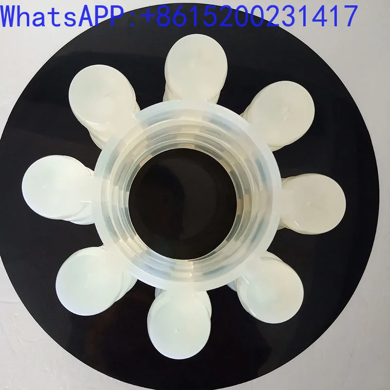 Coupling 8 # Plum Blossom Pad Octagonal Bull Reinforcement Polyurethane MT8 Construction Elevator Buffer Pad Xinye