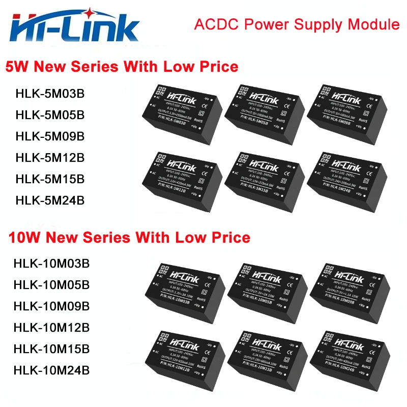 Ac To Dc 3.3V/5V/9V…