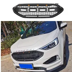 2019 2020 Edge Mesh Grills Fit For Edge 2021 Front Bumper Cover Abs Racing Grille Grill Auto Accessories Parts