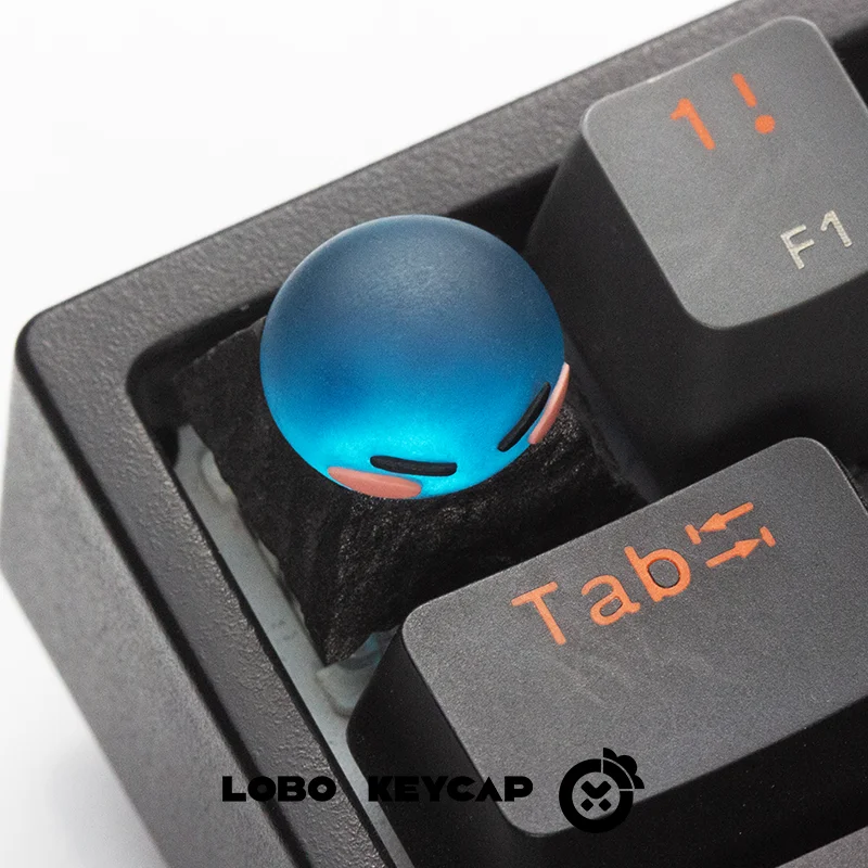 Rimuru-パーソナライズされた樹脂製のメカニカルキーボード,アニメーションをテーマにしたキーキャップ,私はスライムとして生まれ変わりました
