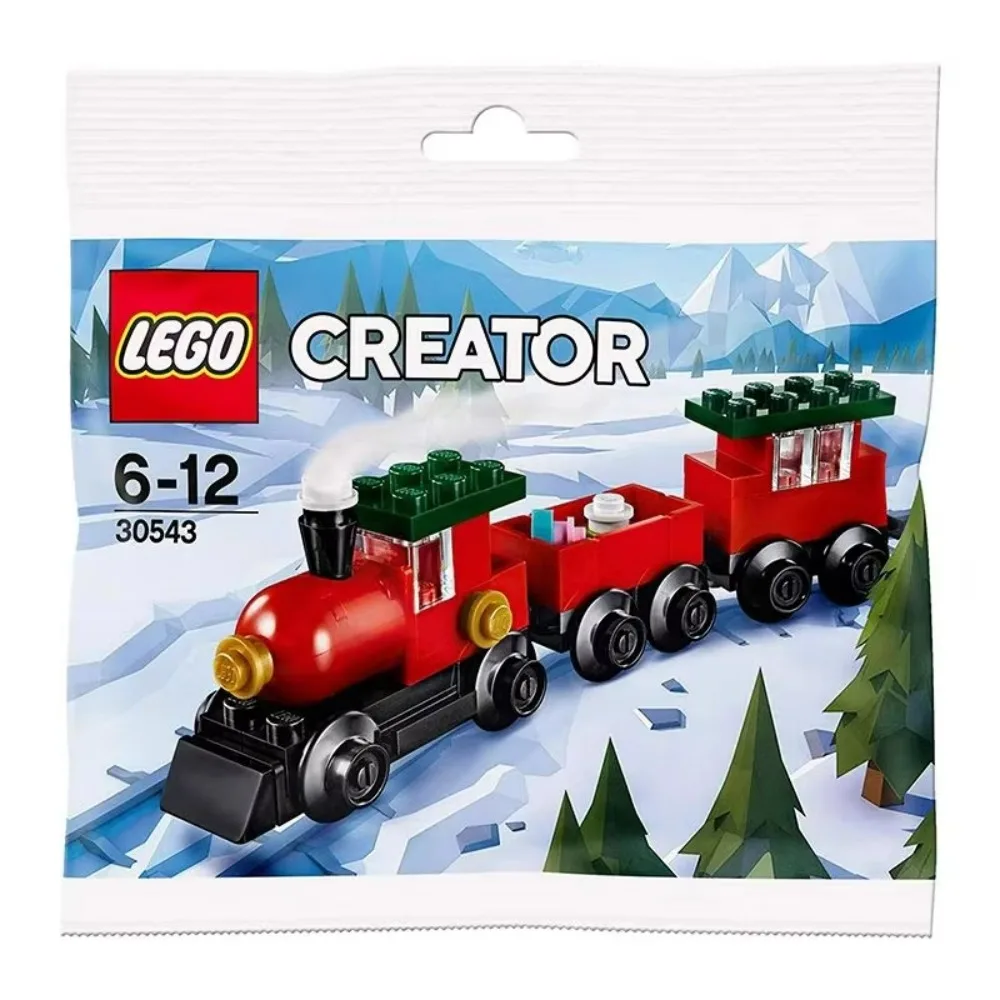 LEGO 30543 Christmas Train Collectible Building Set 30543 30474 Reindeer 30478 Jolly Santa 30584 Winter Holiday Train
