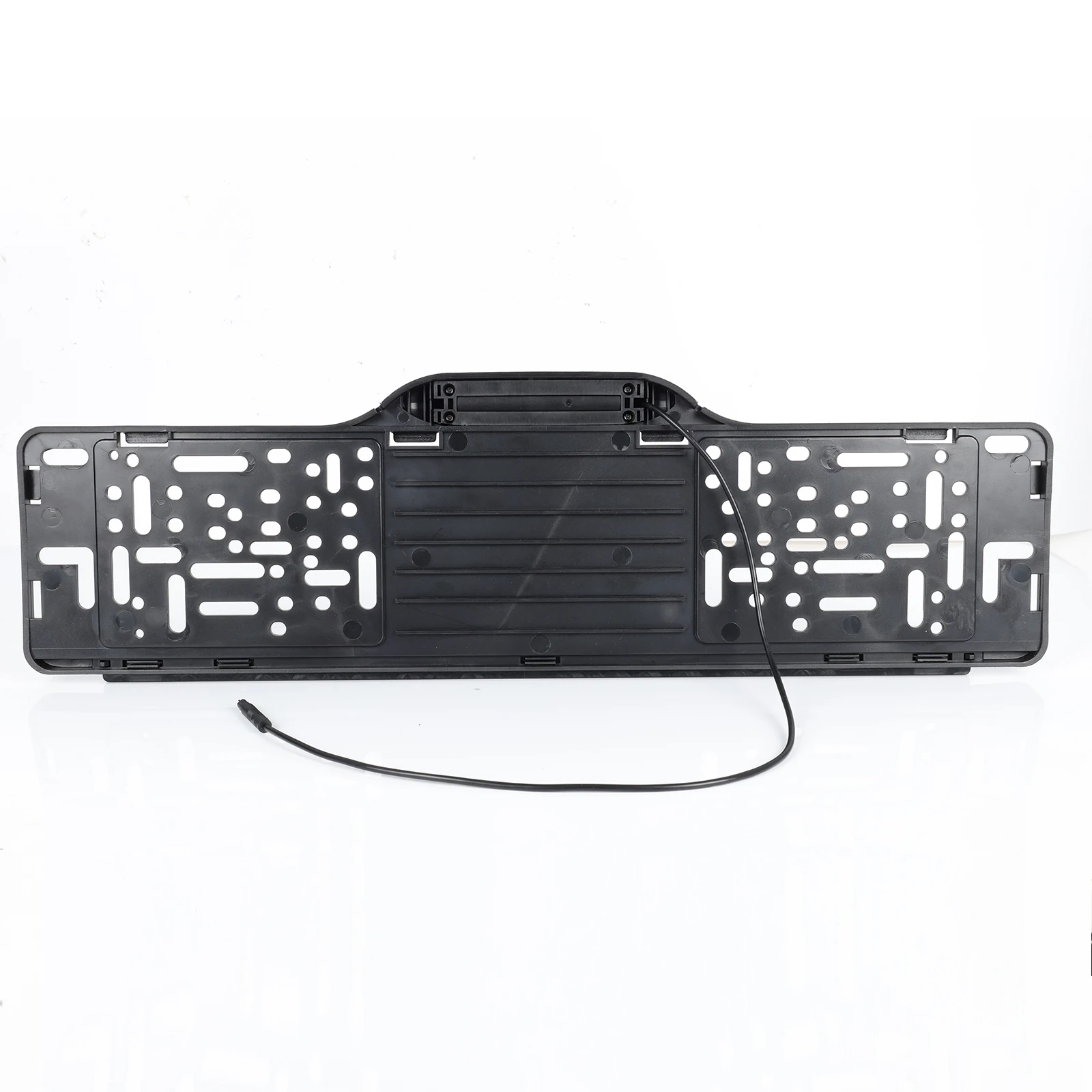 Podofo Europees kentekenplaatframe achteruitrijcamerasysteem met witte LED-verlichting voor parkeermonitor - afbeelding 2