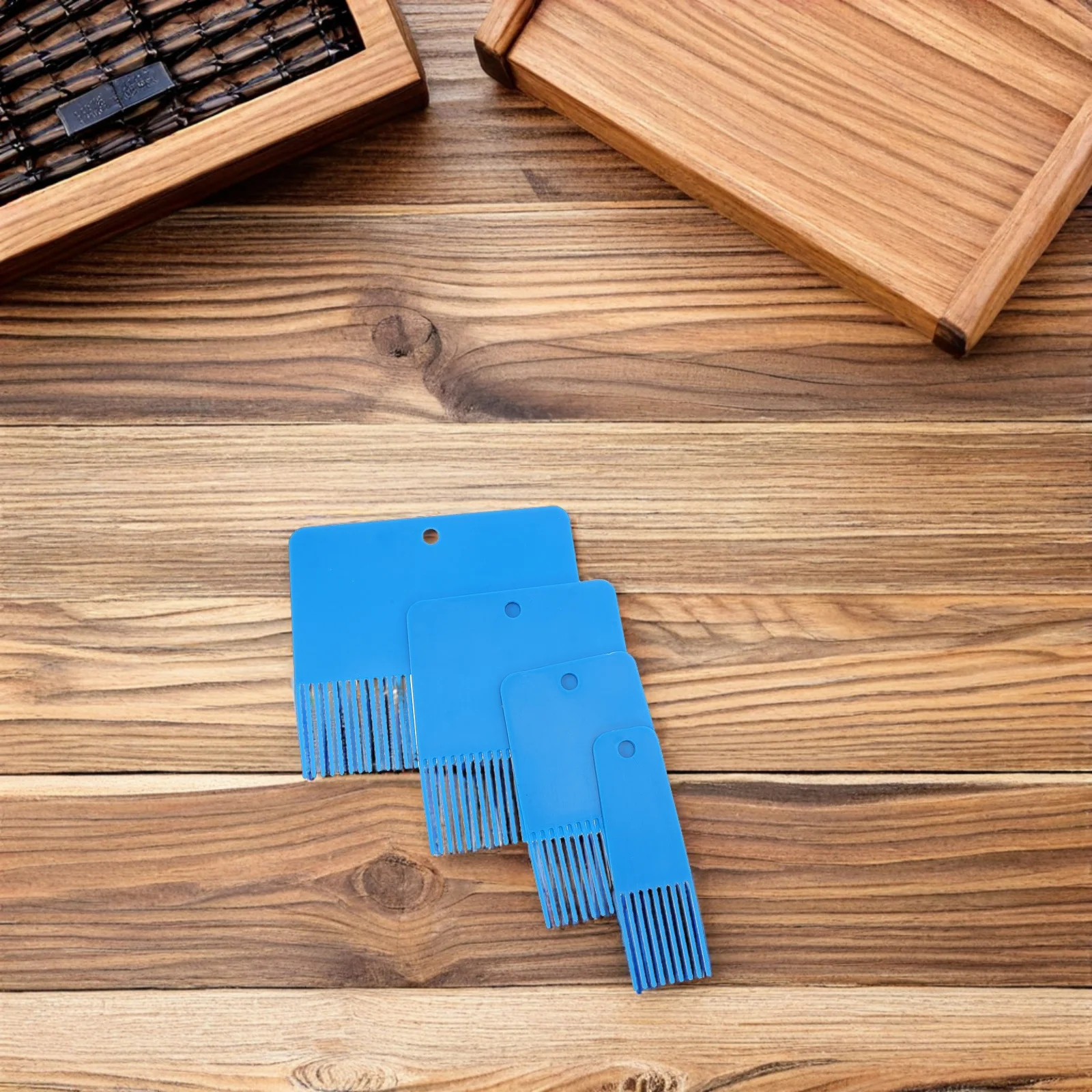 

Texture Paint Stencil Set Decorative Wall Pattern Modeling Tool for Home Surface Texturing Renovation Painting Effect Tool