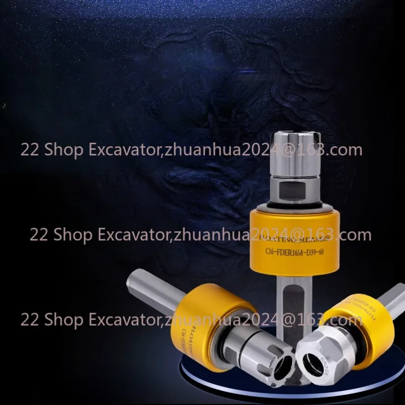 

C10/C12/C16/C20 Straight shank radial floating reamer holder Automatically correct For Lathe 1PC