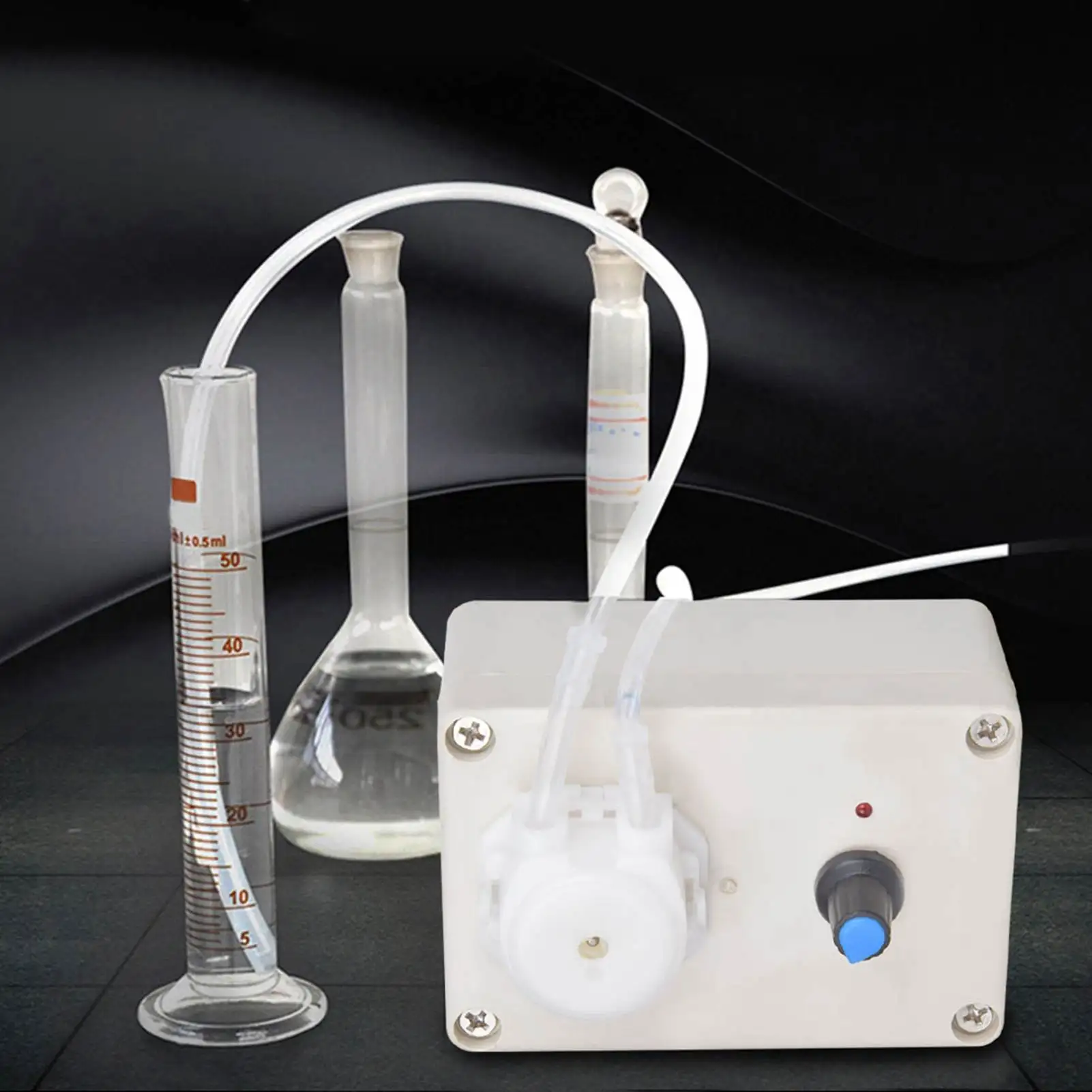 Industrial Peristaltic Liquid Pump AB21 Titration Pump Single Head Design Adjustable Pump Body Flowing Dosing Pump