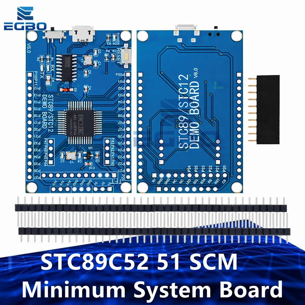 51 SCM Minimum System Board STC89C52 STC51 STC89C52RC Core Development Learning Board