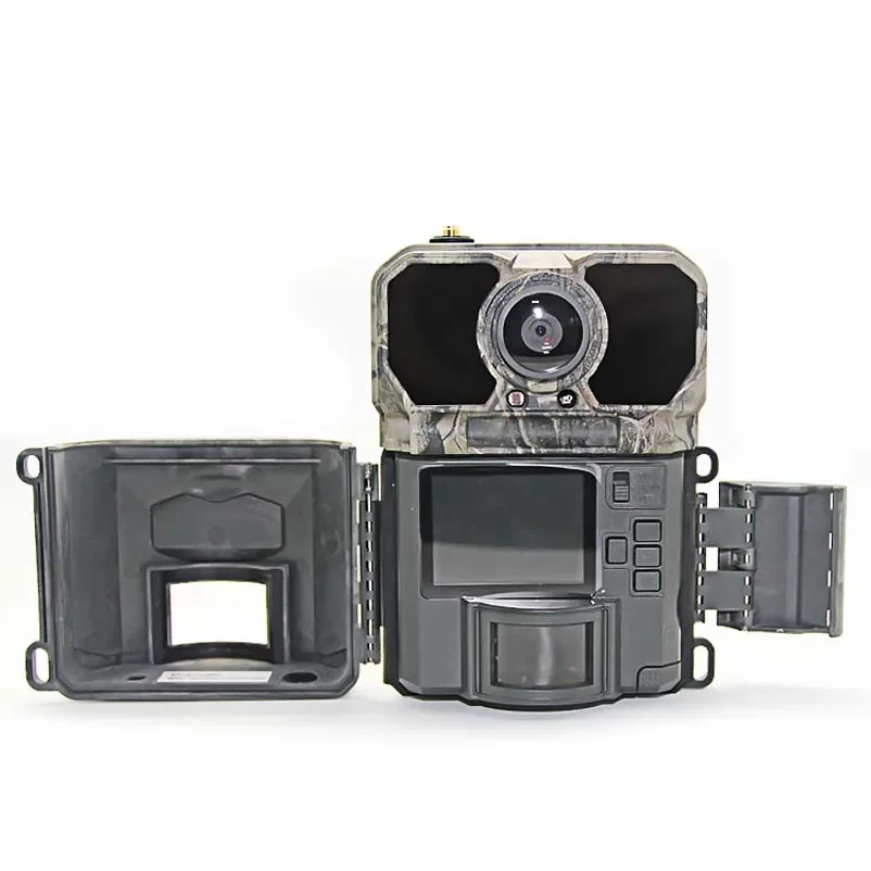 

Outdoor Sms Gsm Solar Car Camera Remote Control 4G Wifi Night Vision Video Trail Camera